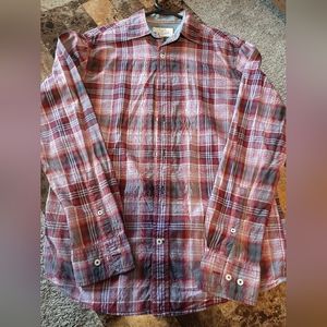 Men's LS Flag & Anthem dress shirt.